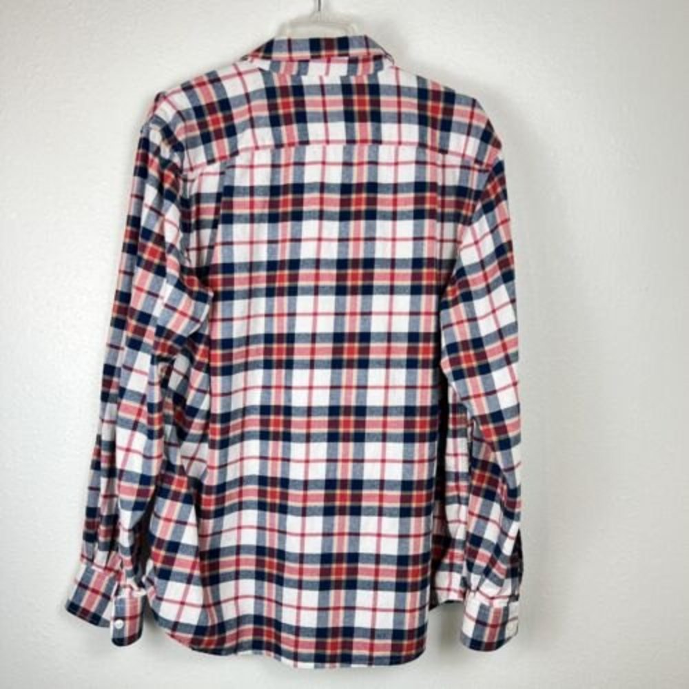 Old Navy Men’s XL Flannel Shacket Shirt Jacket Button Up Over-shirt Casual warm - Picture 3 of 7